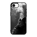 Wolf Howling Smoke iPhone 16e Case BC1981