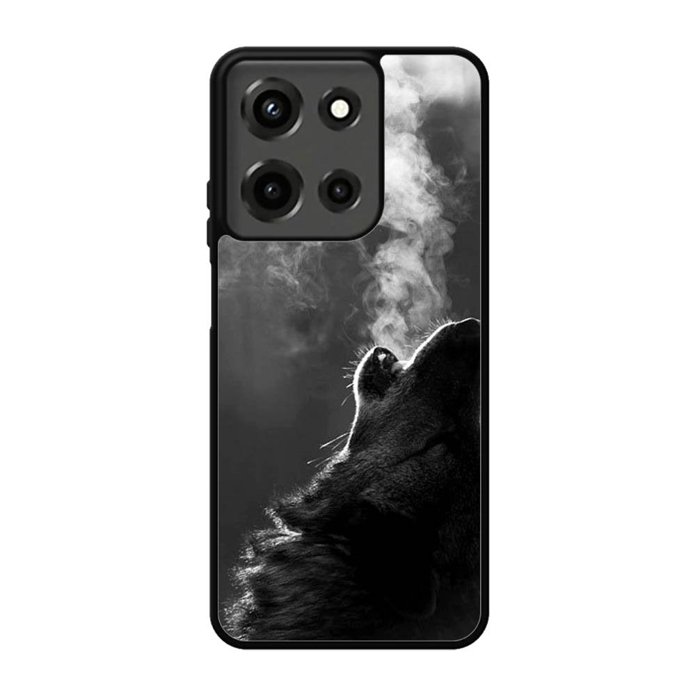 Wolf Howling Smoke Motorola Moto G 5G 2025 Case BC1981