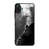 Wolf Howling Smoke Case Samsung Galaxy A07 BC1981
