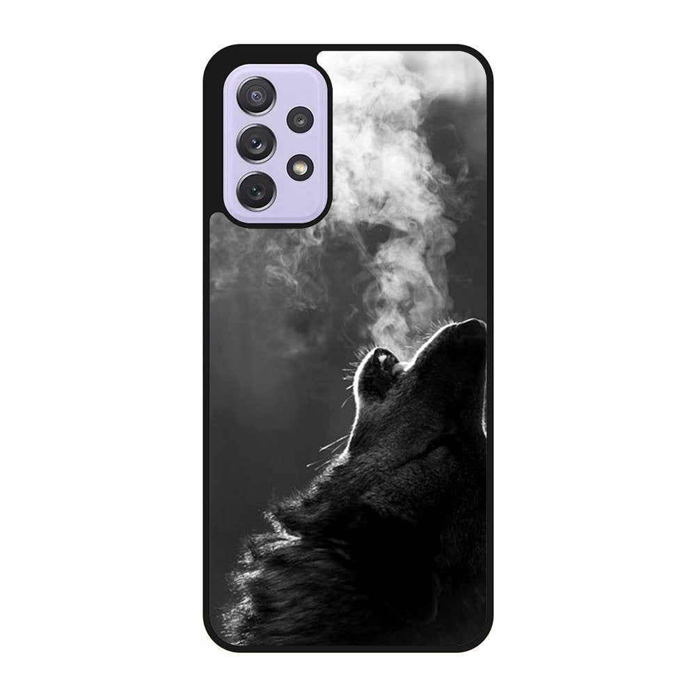 Wolf Howling Smoke Samsung Galaxy A23 5G Case BC1981