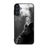 Wolf Howling Smoke Samsung Galaxy A25 5G Case BC1981