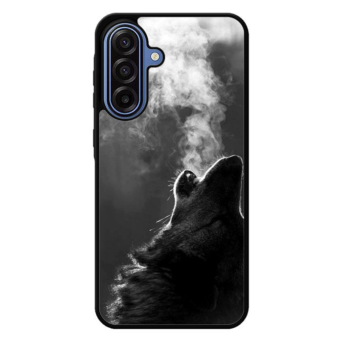 Wolf Howling Smoke Samsung Galaxy A17 5G Case BC1981