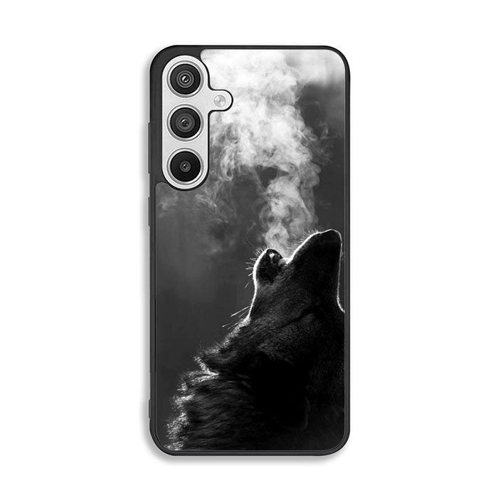 Wolf Howling Smoke Samsung Galaxy A26 5G Case BC1981