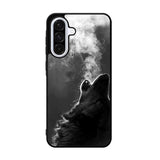 Wolf Howling Smoke Samsung Galaxy A36 Case BC1981