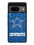 Dallas Cowboys Sparkling Glitter Google Pixel 8a Case