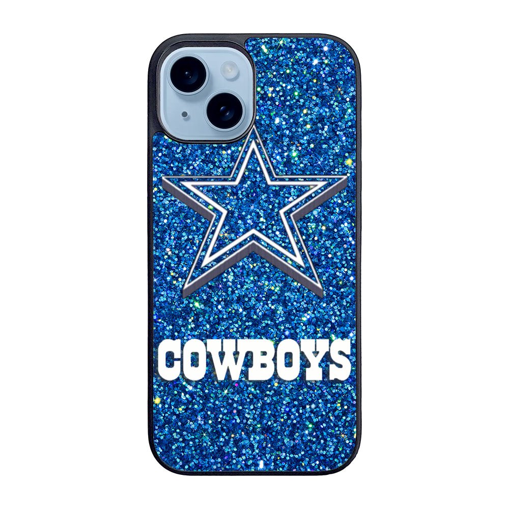 Dallas Cowboys Sparkling Glitter Case iPhone 15 BC2191