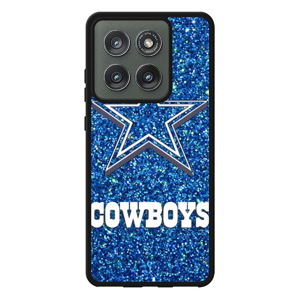 Dallas Cowboys Sparkling Glitter Case Motorola Moto Edge 2025 BC2191