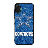 Dallas Cowboys Sparkling Glitter Case Samsung Galaxy A07 BC2191