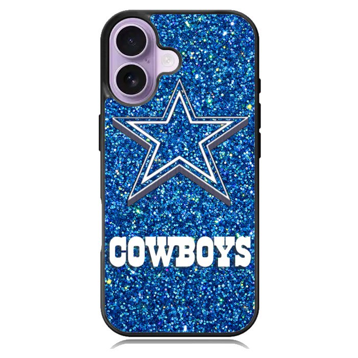 Dallas Cowboys Sparkling Glitter iPhone 17 Case BC2191