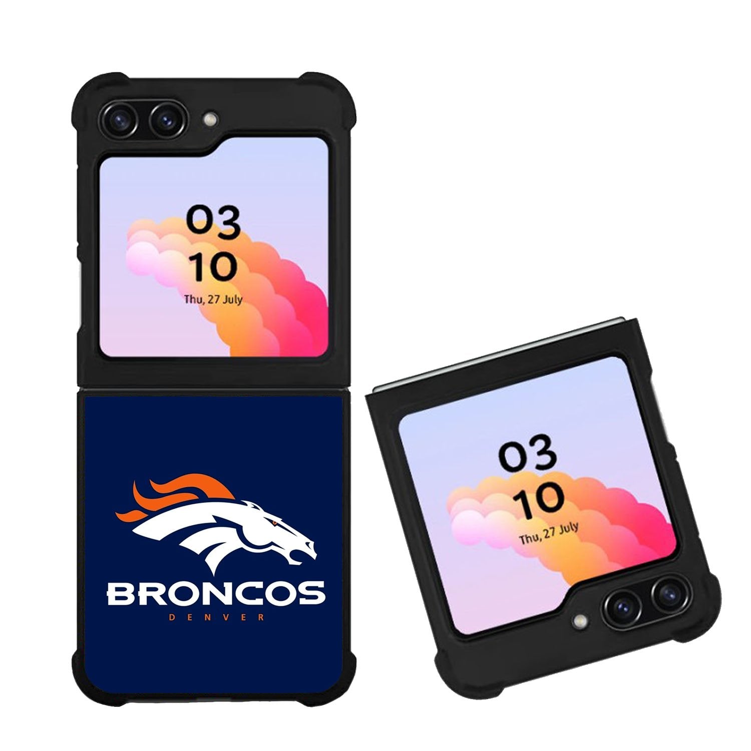 Denver Broncos Logo Case Samsung Galaxy Z Flip 5 5G BC2195