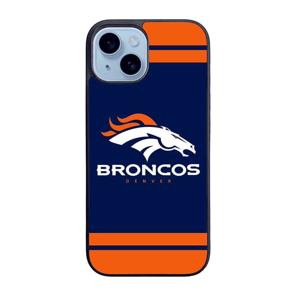 Denver Broncos Logo Case iPhone 15 Plus BC2195