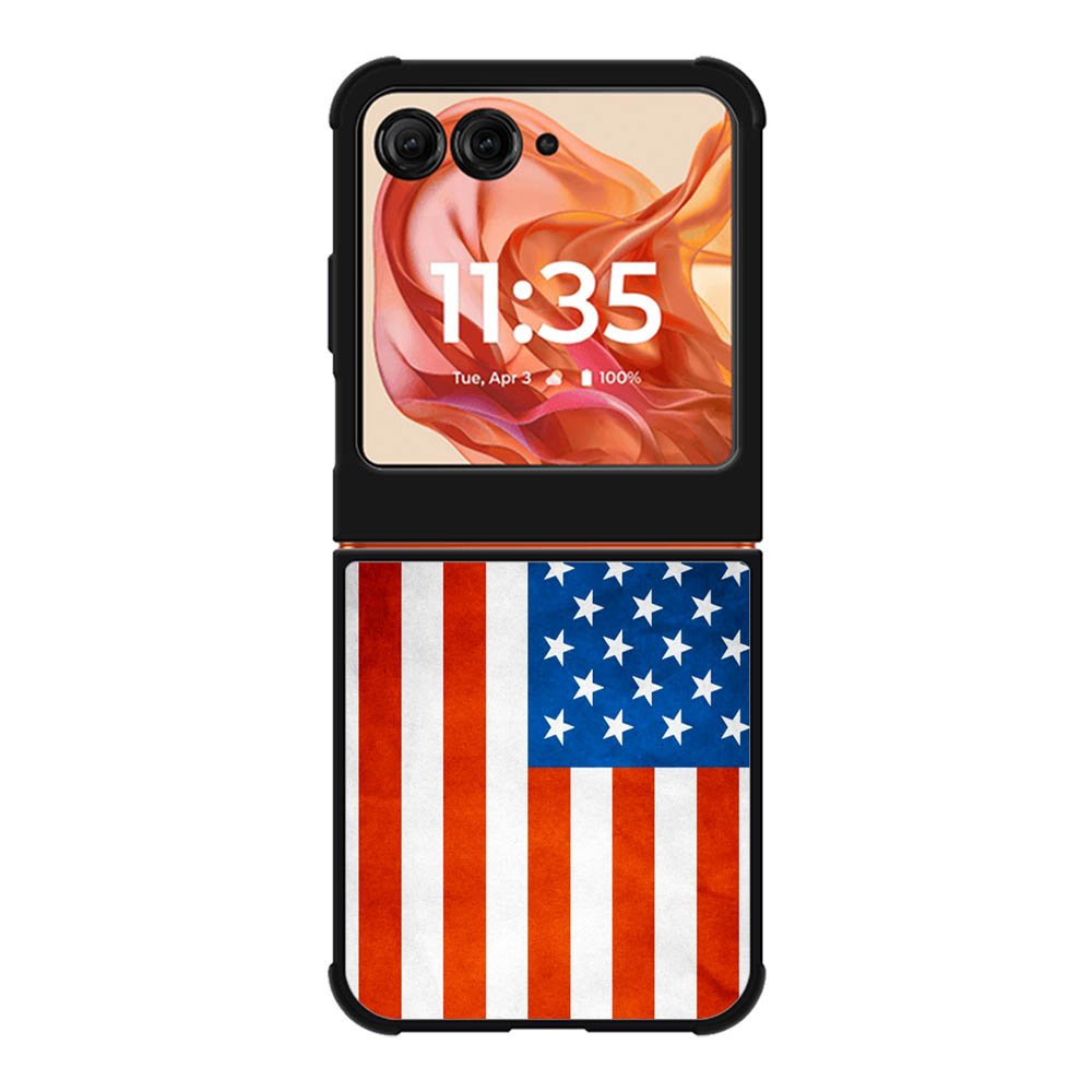 American Flag Motorola Moto Razr 2025/2024 , Moto Razr 60/50 Case BC1967