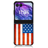American Flag 3rd Motorola Moto Razr 2024 , Moto Razr 50 Case