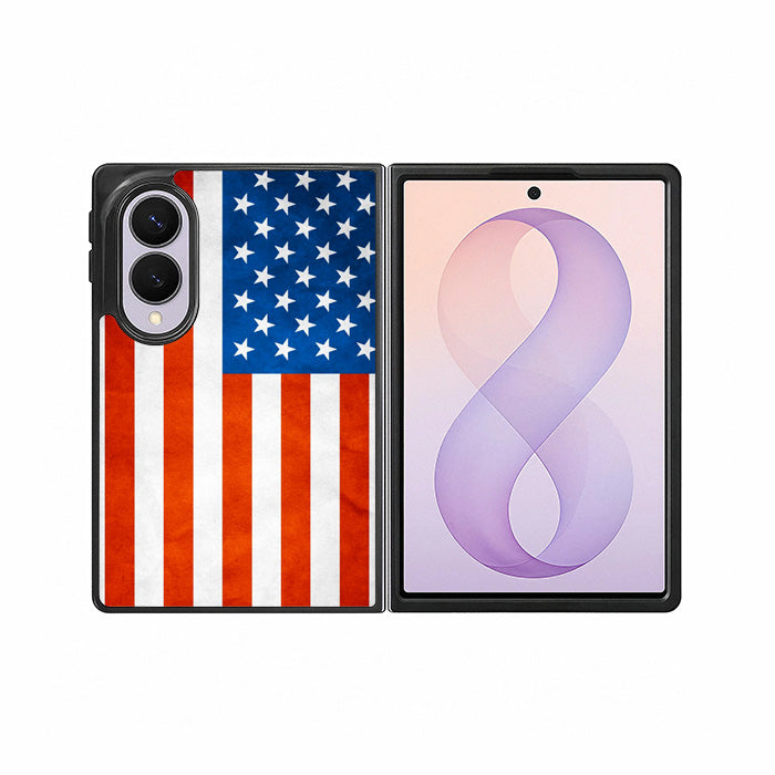 American Flag Samsung Galaxy Z Fold 8 Case BC1967