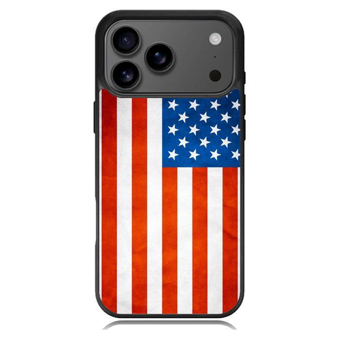 American Flag iPhone 17 Pro Case BC1967