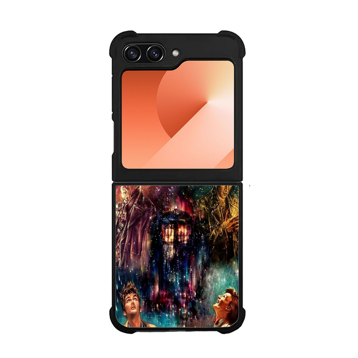 Doctor Who Poster Tardis Police Box Case Samsung Galaxy Z Flip 6 5G BC2200
