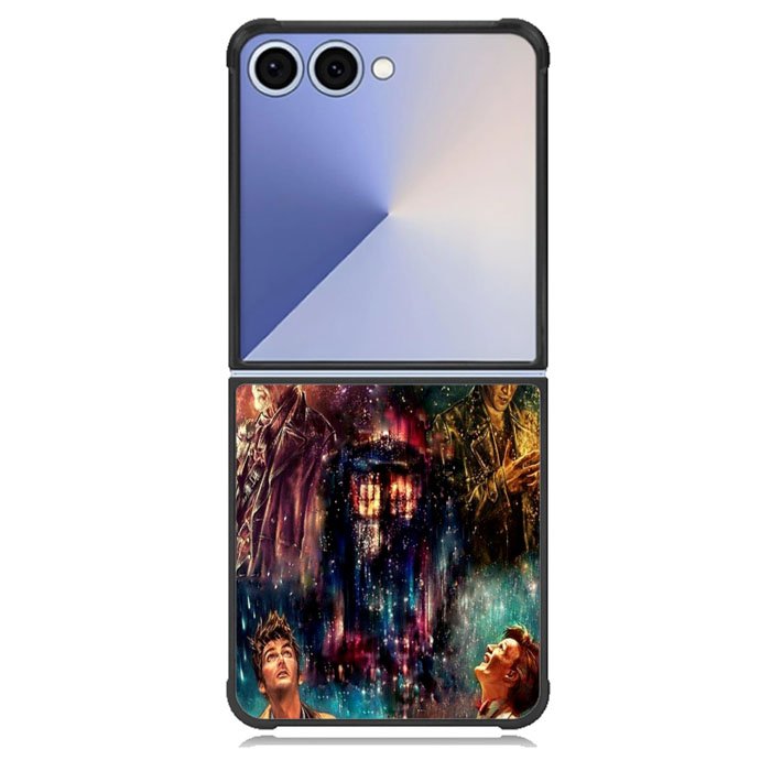 Doctor Who Poster Tardis Police Box Samsung Galaxy Z Flip 7 Case BC2200