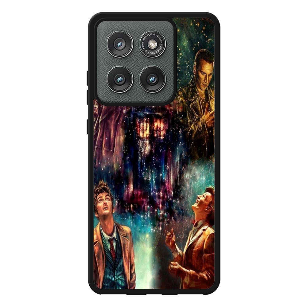 Doctor Who Poster Tardis Police Box Case Motorola Moto Edge 2025 BC2200