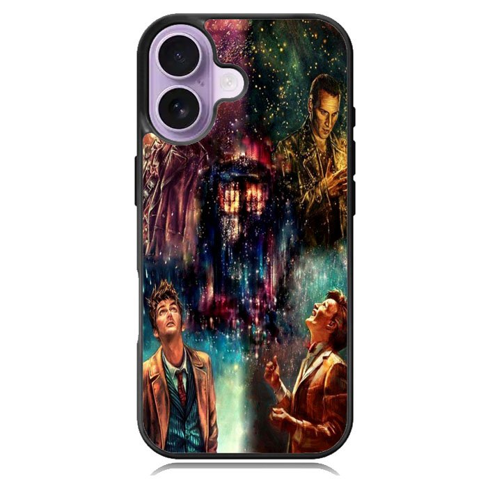 Doctor Who Poster Tardis Police Box iPhone 17 Case BC2200