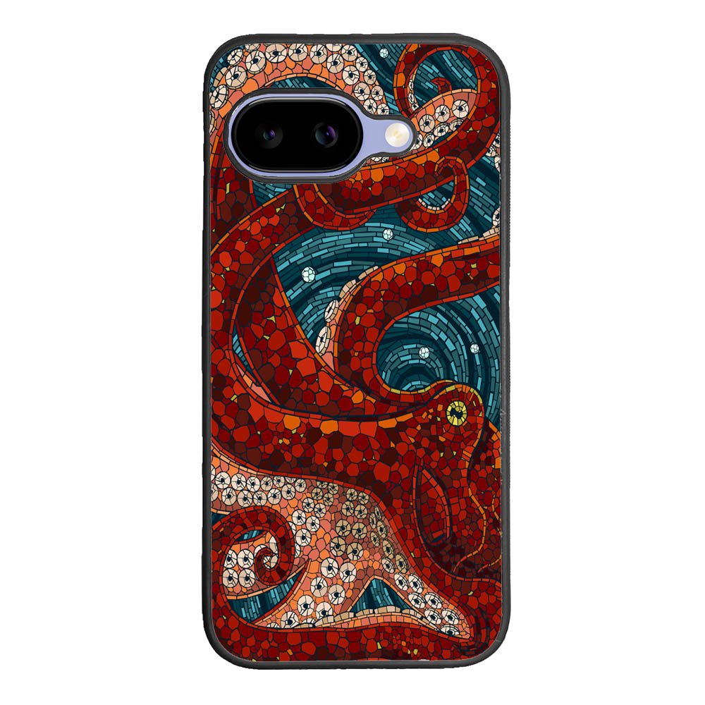 Kraken Octopus Stained Glass Google Pixel 10A Case BC2155
