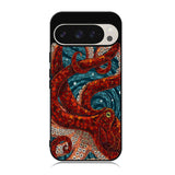 Kraken Octopus Stained Glass Case Google Pixel 9 Pro XL BC2155