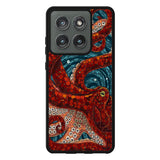 Kraken Octopus Stained Glass Case Motorola Moto Edge 2025 BC2155