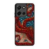 Kraken Octopus Stained Glass Motorola Moto G 5G 2025 Case FE4228