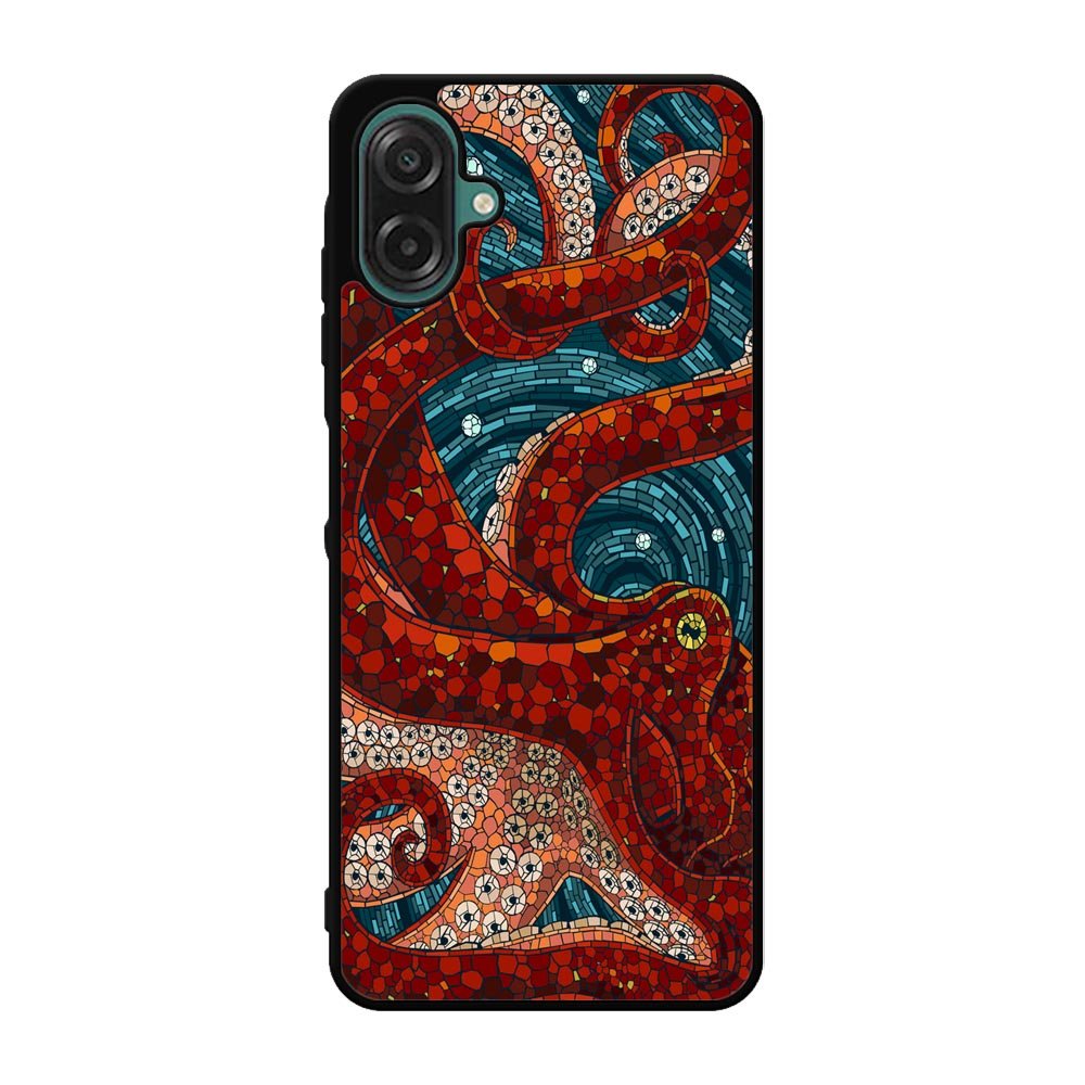 Kraken Octopus Stained Glass Case Samsung Galaxy A07 BC2155