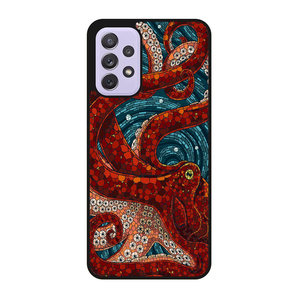 Kraken Octopus Stained Glass Samsung Galaxy A23 5G Case BC2155