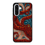 Kraken Octopus Stained Glass Samsung Galaxy A56 Case FE1114