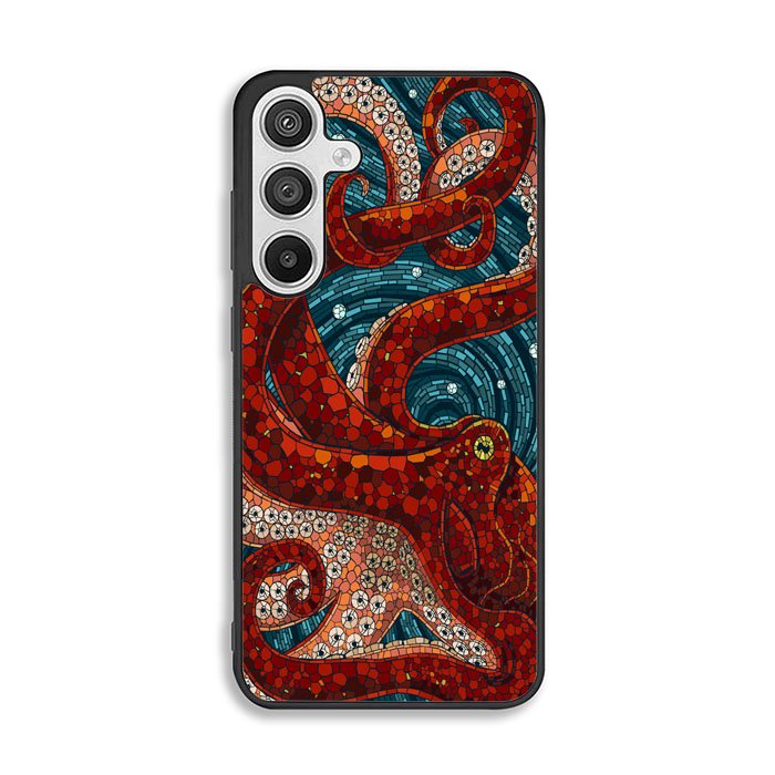 Kraken Octopus Stained Glass Samsung Galaxy A26 Case FE1114
