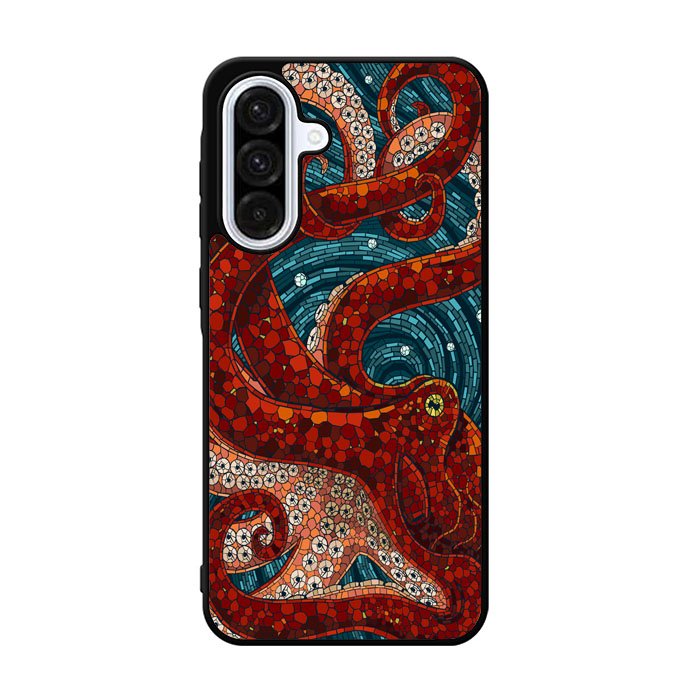 Kraken Octopus Stained Glass Samsung Galaxy A36 Case FE1114