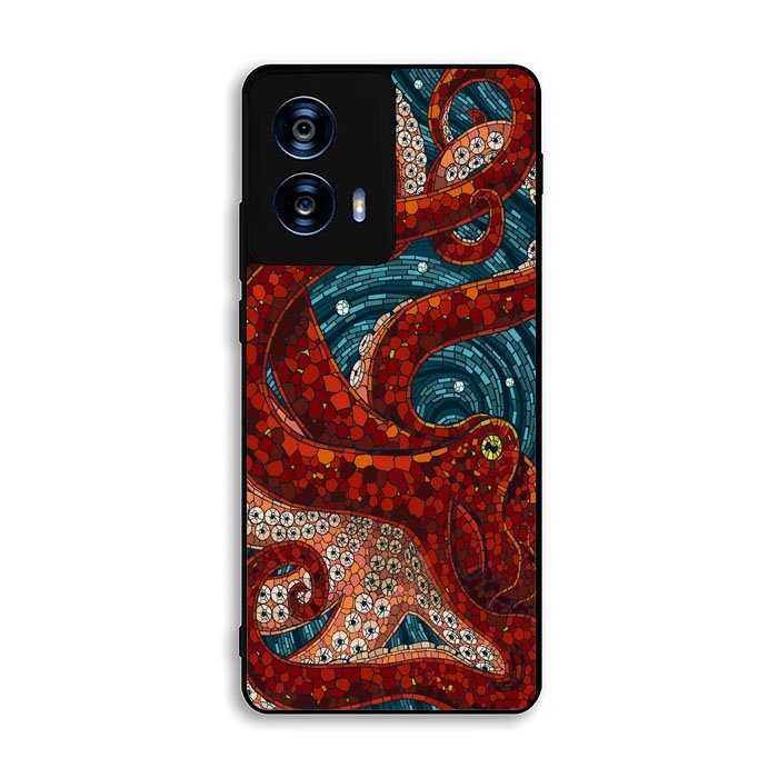 Kraken Octopus Stained Glass Motorola Moto G Power 5G 2024 Case FE3695
