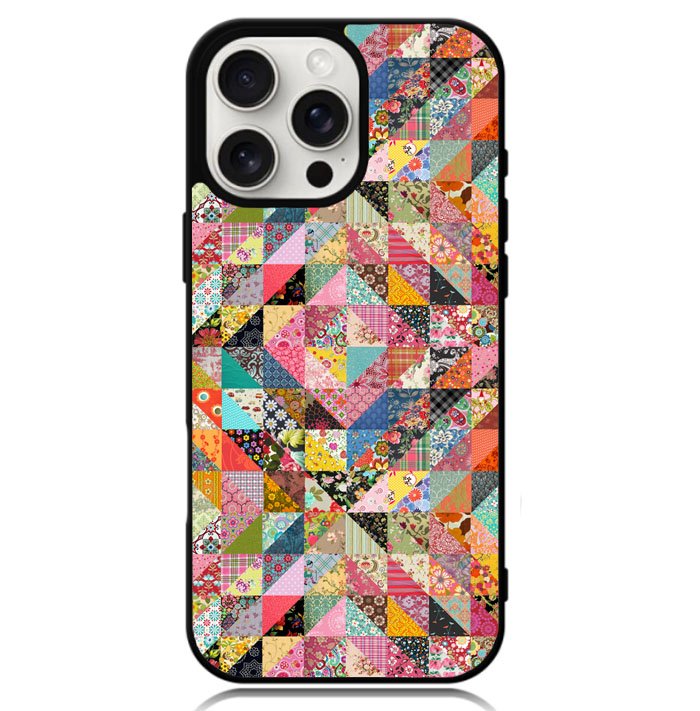 Quilt Grandma Case iPhone 16 Pro BC2036