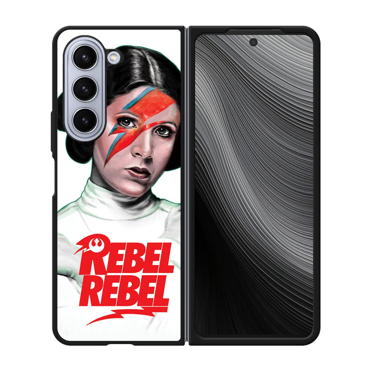 Rebel Rebel Princess Leia Case Samsung Galaxy z Fold 5 5G BC2041