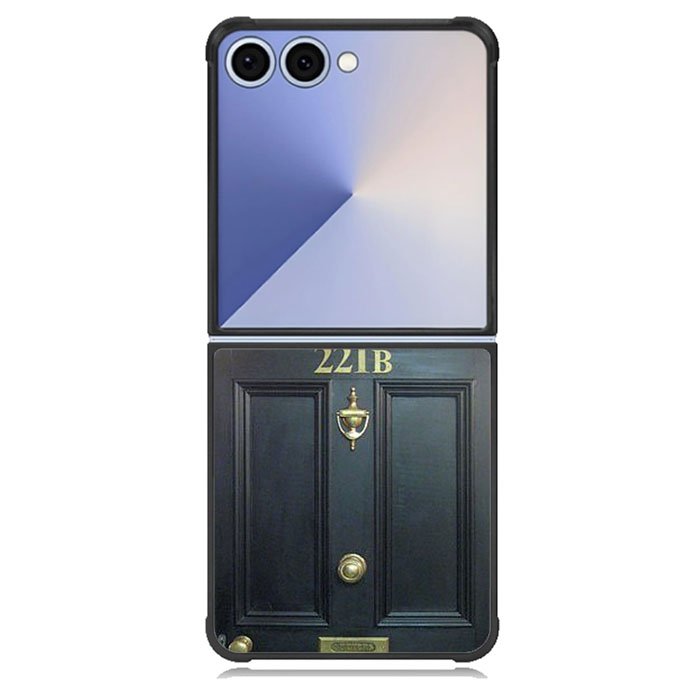 Sherlock Holmes Door 221b Baker Street Samsung Galaxy Z Flip 7 Case BC2053
