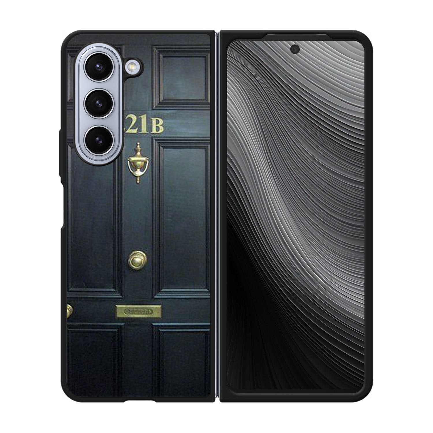 Sherlock Holmes Door 221b Baker Street Case Samsung Galaxy z Fold 5 5G BC2053