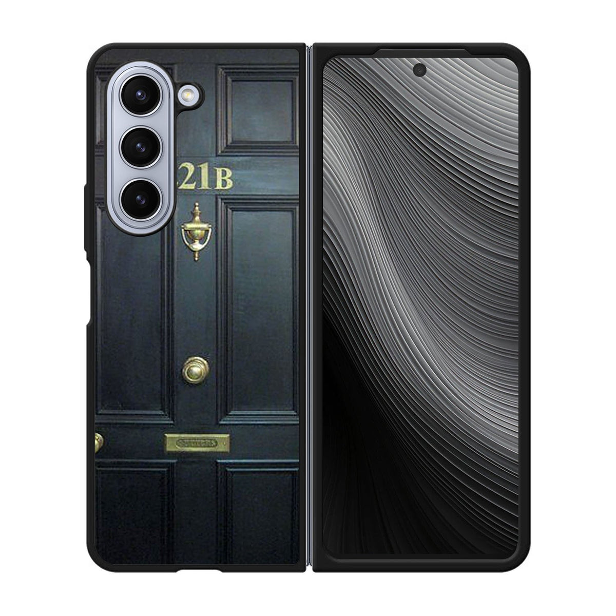 Sherlock Holmes Door 221b Baker Street Case Samsung Galaxy z Fold 5 5G BC2053