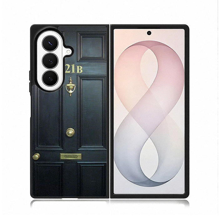 Sherlock Holmes Door 221b Baker Street Samsung Galaxy Z Fold 8 Ultra Case BC2053