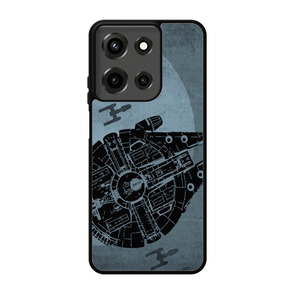 Star Wars Millenium Falcon Blue Motorola Moto G 5G 2025 Case FE2721