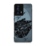 Star Wars Millenium Falcon Blue Motorola Moto G Power 5G 2024 Case FE2721