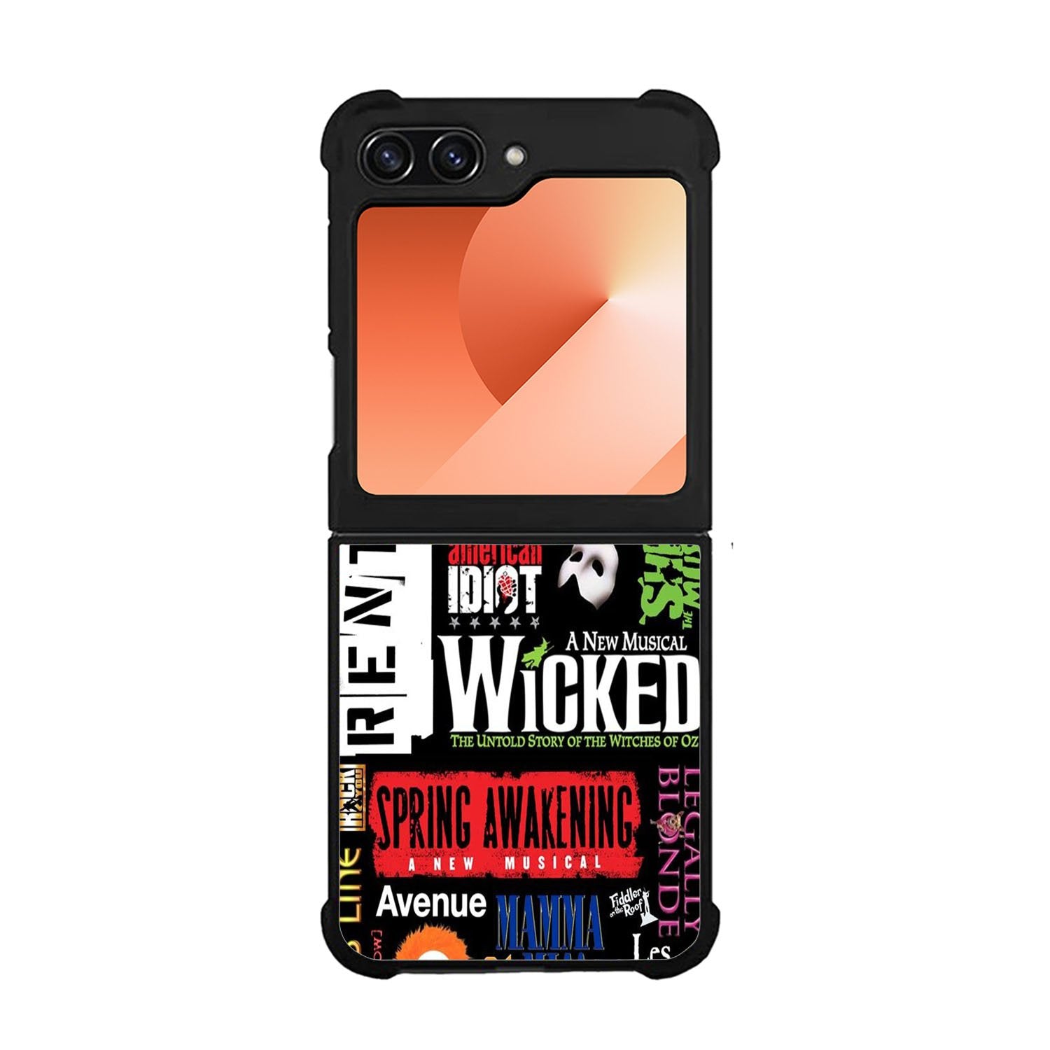 Broadway Musical Collage Case Samsung Galaxy Z Flip 6 5G BC2263