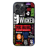 Broadway Musical Collage Case iPhone 15 Pro BC2263