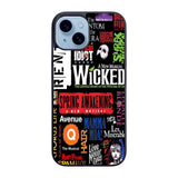 Broadway Musical Collage Case iPhone 15 Plus BC2263