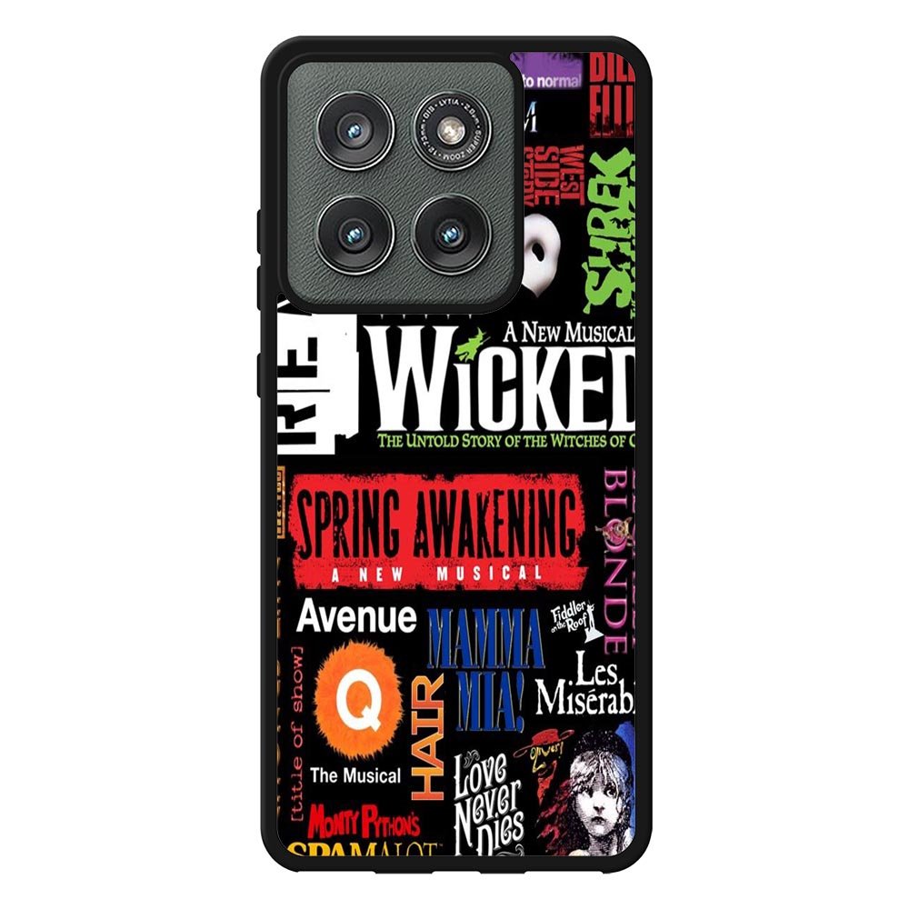 Broadway Musical Collage Case Motorola Moto Edge 2025 BC2263