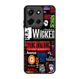 Broadway Musical Collage Motorola Moto G 5G 2025 Case BC2263