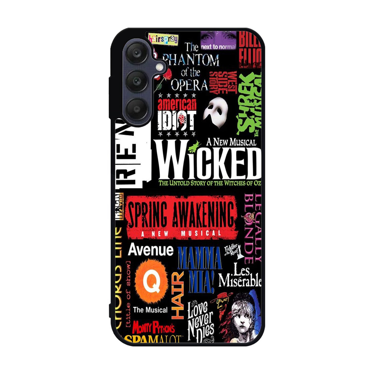Broadway Musical Collage Samsung Galaxy A25 5G Case BC2263