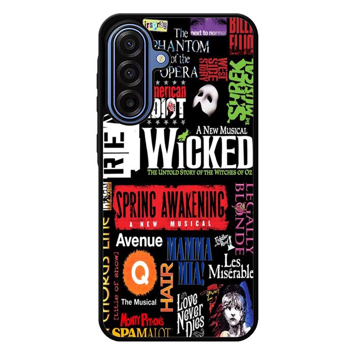 Broadway Musical Collage Samsung Galaxy A17 5G Case BC2263