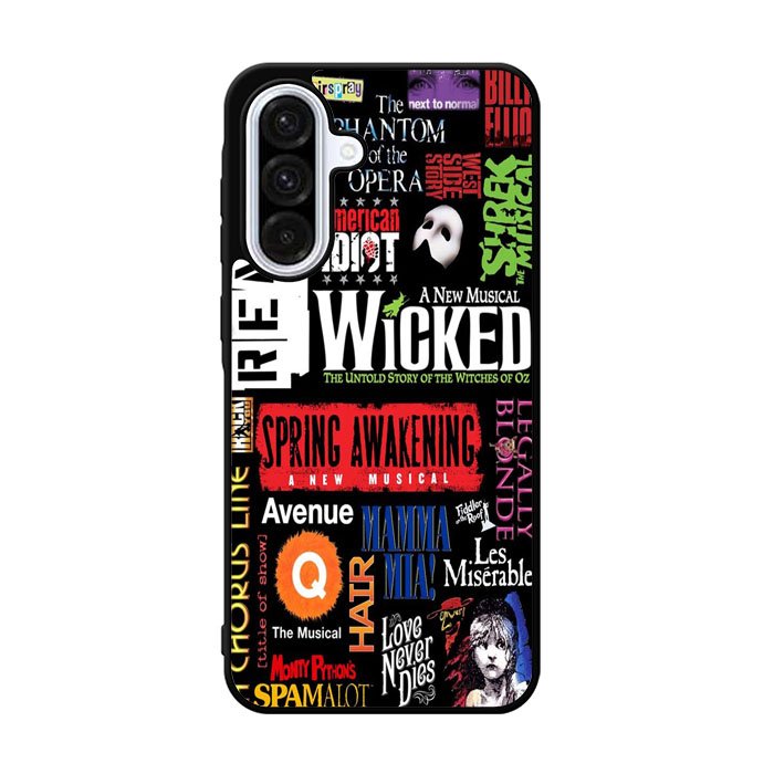Broadway Musical Collage Samsung Galaxy A36 Case BC2263