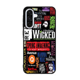 Broadway Musical Collage Samsung Galaxy A36 Case BC2263